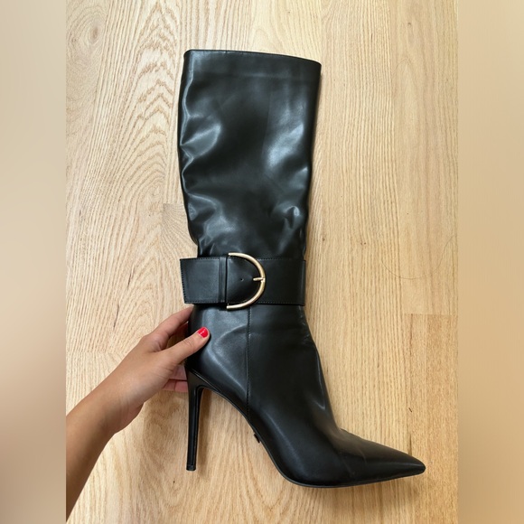 Size 12 boots with buckle -Hand designed for local brand - Picture 7 of 7